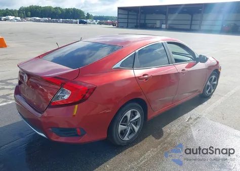 2020 Honda Civic Lx из США, поврежденный, VIN 2HGFC2F61LH561060